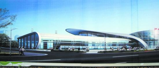 瀘州客運中心站奠基 回龍灣車站一條街將不復存在